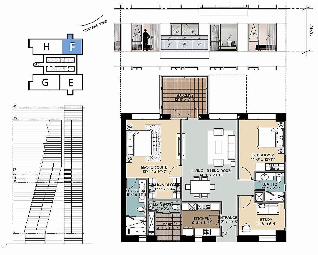 Altair Colombo - View, Location, Ultra Luxury! Apartment Luaran gambar